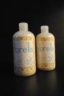 Brella package design: sun tan lotion bottles